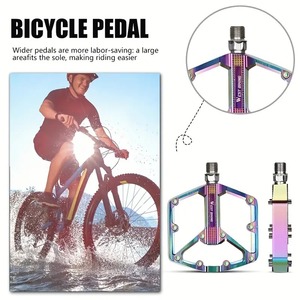 แป้นเหยียบมอเตอร์ไซค์แบบ MTB พร้อมหมุดที่เปลี่ยนได้และฐานเว้าสำหรับจักรยานยี่ห้อไจแอนท์ ใช้งานได้ทุกสภาพอากาศ - Product Image 6