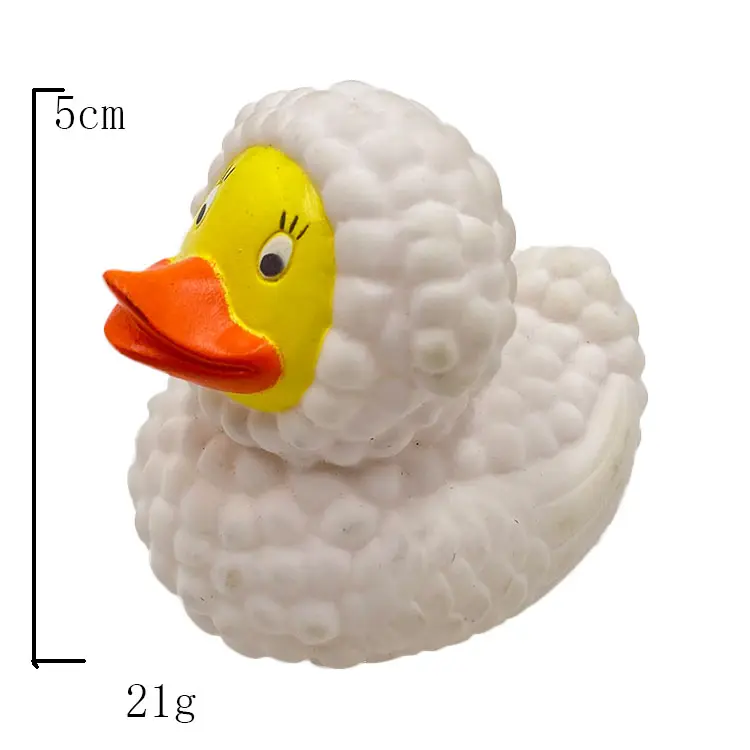 Sıcak satış vinil özelleştirilmiş oyuncak çiğnemek küçük ördek Pet oyuncak banyo oyuncak ördekler