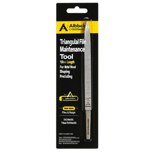 Triangular File Maintenance <b>Tool</b> 150mm Length For Metal Wood Shaping Precision <b>Crafting</b> - Product Image 2