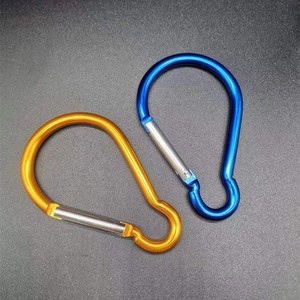 Mosquetón de Aleación de Aluminio Tipo Bombilla, Carga de 20 kg, Gancho Multiusos para Camping, Escalada y Cuerdas al Aire Libre - Product Image 5