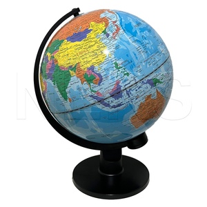 NERS attrezzature educative geografiche globo di plastica terrestre - Product Image 1
