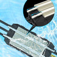ZTW HV 300A 6-14S Brushless ESC IP67 Étanche Contrôle Bidirectionnel pour RC Bateau Surfboard Hydrofoil