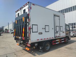 รถบรรทุกขนส่งสัตว์ปีกเทอร์โมคิงเดย์เครื่องทำความเย็นไก่เก่า CN ฮับ4x2วัสดุ FRP ดีเซลด้วยตนเอง1-10ตัน - Product Image 5