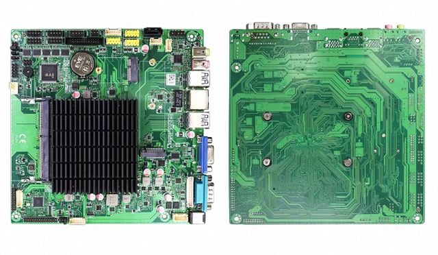 Thin Fanless Mini-ITX Mainboard Intel Jasper Lake N5095 Quad Core DDR4 EDP 6 COM M.2 KEY-M KEY-E Industrial Board for Retail