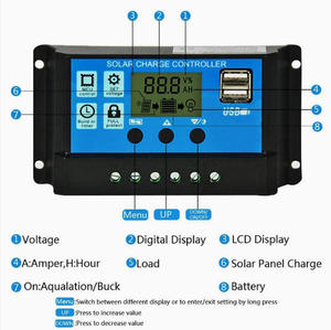 10/20/30/40/50/<span class=keywords><strong>60A</strong></span> <span class=keywords><strong>MPPT</strong></span> năng lượng mặt trời sạc điều khiển cho năng lượng mặt trời hệ thống bảng điều khiển - Product Image 4