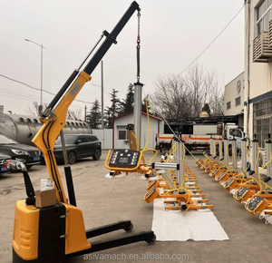 Manipulateur pneumatique, bras de robot, grue à ventouses pour dalles de granit et tôles, capacité de charge 150-500 kg, rotation à 360° - Product Image 5