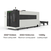 Source laser IPG Raycus haute puissance entièrement fermée 3000W 4000W 6000W Machine de découpe laser à fibre pour tôle d'acier et d'aluminium