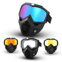 RTS Disponible masque de vélo lunettes casque de vélo de terre lunettes coupe-vent lunettes d'équitation en plein air