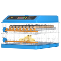 OUCHEN Nouveau Type 64 128 192 Incubateur Double Puissance 220v 12v pour Oiseau Incubation Poulet Caille Oie USA Vente pour Emu Autruche Canard
