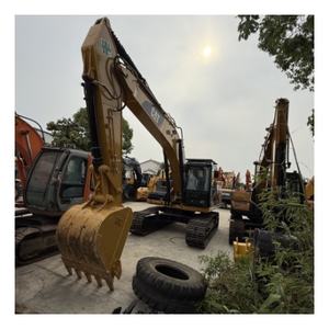 Rentable, excavadora sobre orugas con motor de núcleo de 20 toneladas Caterpillar 320D2 USADA en excelentes condiciones de trabajo, unidad usada de Shanghai - Product Image 1