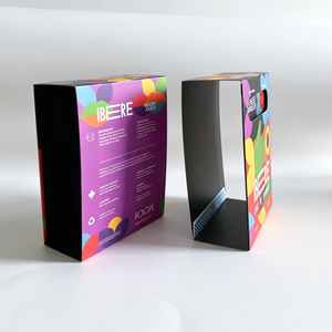 Emballage personnalisé en papier coloré de style mode avec bande décorative haut de gamme - Product Image 3