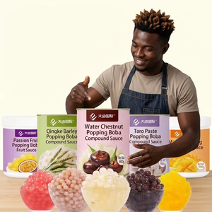 Perlas de Boba con Sabor a Frijol Rojo, Certificadas Halal, Saludables, 900g por Paquete, <span class=keywords><strong>Ingredientes</strong></span> para Té con Leche o Té de Burbujas - Product Image 4