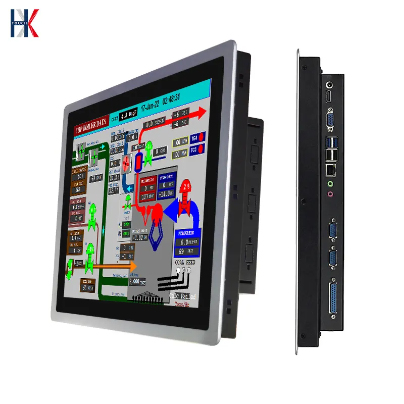 Factory stock 15.6inch New 2GB 16GB Android 9.0 lcd Touch Screen laptop embedded industrial control pc