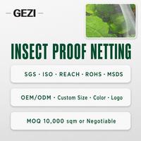 Filet de protection anti-grêle et anti-insectes en plastique 50 mailles, souple et fin, pour l'agriculture, les légumes, les serres, les jardins et comme pare-soleil pour les oiseaux