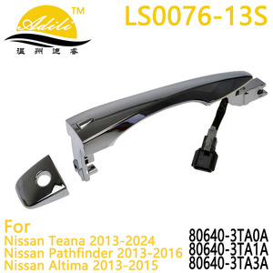 อะดิลีมือจับประตูด้านนอก LS0076-13S สีเงินสดใสสำหรับนิสสันเทียน่า 80640-3TA0A 80640-3TA1A 80640-3TA3A - Product Image 5