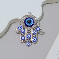 Offre Spéciale – Pendentif de Voiture et Porte-clés Hamsa Nazar Agaci en Acrylique Bleu, Protection Contre le Mauvais Œil, Origine Turquie
