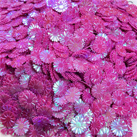 9mm marguerite paillettes Slime cristal boue remplissage Nail Art goutte à goutte colle étui de téléphone accessoire paillettes