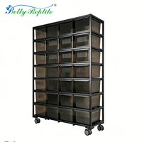 Système de Racks pour Serpents en Plastique de Haute Qualité – Bacs pour Reptiles et Serpents