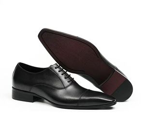 Zapatos de Cuero Vacuno para Hombre, Otoño 2026, Color Marrón, Impermeables, Ligeros, Estilo Casual de Negocios, Cómodos, Punta Redonda, Estilo Occidental - Product Image 2