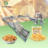 Volautomatische Frozen Product Lijn Prijs Van Chip Aardappel Gebruikte Industriële Machine Om Frietjes Te Maken