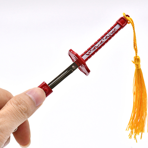 Juguete de Cosplay para Niños, Llavero de Espada de Metal, Akame <span class=keywords><strong>Ga</strong></span> <span class=keywords><strong>KILL</strong></span>, Katana de Anime, Decoración para Bolsos y Llaves - Product Image 5