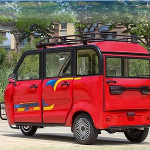 High Quality Rechargeable Electric Tricycle Pedicab Rickshaw <strong>Set</strong> Closed Electric Tricycles Cabin Tricycle Electric Adults - Product Image 4