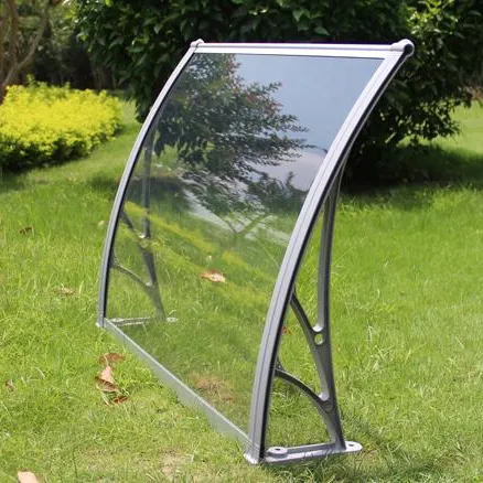 Customized product 8mm clear solid polycarbonate panel outdoor using