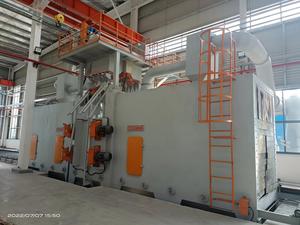 Machine <span class=keywords><strong>de</strong></span> sablage à rouleaux COGEIM <span class=keywords><strong>de</strong></span> haute qualité pour structures en acier, pièces soudées, tuyaux, élimination <span class=keywords><strong>de</strong></span> la rouille - Product Image 4