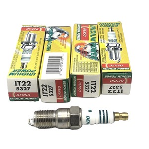 Bougies d'allumage DENSO IT22 5327 OE 7700852543 <span class=keywords><strong>1</strong></span> - Bougie d'allumage Iridium Power à électrode mise à la terre pour <span class=keywords><strong>RENAULT</strong></span> pour AUDI - Product Image 3