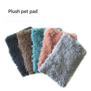 Mantas de Felpa Larga y Suave para Mascotas, Colchonetas para Perros y Gatos, Cubiertas Delgadas y Suaves para Dormir Profundamente en Verano e Invierno, Colchón para Gatos - Product Image 1