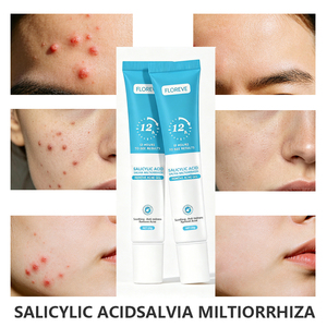 Crème <span class=keywords><strong>Anti</strong></span>-Taches à l'Acide Salicylique et Glycérine, Formule Végétale, Lisse la Peau, Resserre les Pores, Répare Rapidement l'Acné et les Cicatrices d'Imperfections - Product Image 4