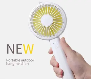 새로운 스타일 ventilador 충전식 손 팬 휴대용 공기 냉각기 미니 팬 플라스틱 에어컨 팬 블레이드