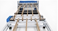 Machine à découper le placage CNC pour la production de contreplaqué, facile à utiliser, machine de travail du bois automatique, 10,8 kW, 380 V