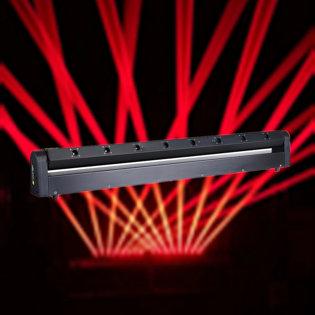 8 Eye Red Color Moving Head Lighting Laser Beam bar Light 500mw Dj Laser Dmx Laser Light Projector Dmx Control
