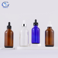 Guangzhou oblou botol tetes kaca bening botol kosmetik kosong rol pompa Serum minyak esensial rias parfum Amber Biru Hijau