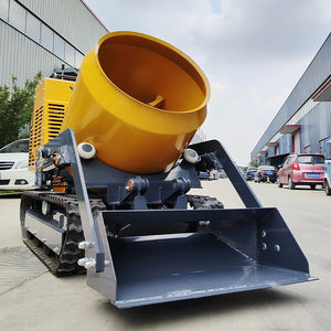 Penjualan terlaris produsen tipe baru truk pengaduk beton perayap <span class=keywords><strong>Mixer</strong></span> beton portabel Mini dengan pompa inti & komponen Motor - Product Image 1