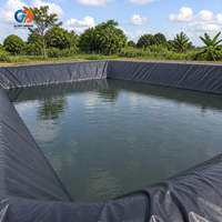 Geomembrana de HDPE Anticorrosiva Impermeable de 1 mm, Geomembrana de HDPE Lisa, Geosintética, Geomembrana de HDPE Lisa