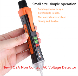 Elektrischer <span class=keywords><strong>Tester</strong></span> Spannungs anzeige T-02A Smart berührungs loser Wechsels pannungs detektor <span class=keywords><strong>Tester</strong></span> Pen Live Wire Check Breakpoint Tracking - Product Image 3