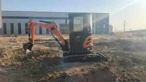 Yanmar เครื่องยนต์ไฮดรอลิกเต็มเครื่องขุดดินขนาดเล็ก2500กก. ระบบออฟเซ็ตเครื่องยนต์ - Product Image 6