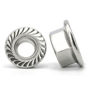 चीन थोक उच्च शक्ति थ्रेडेड फ्लैंज कैप नट्स विभिन्न आकारों स्टेनलेस स्टील A2-70 आंतरिक सॉकेट लॉक फ्लैंज नट्स - Product Image 5