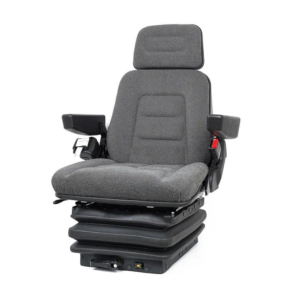 Full Adjustment Caterpillar Suspension Seat for Construction Equipment Loaders Backhoes Utility Tractors