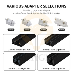 Proyecto comercial Shope Dali Luz de pista Led regulable Luz de punto de mazorca ajustable Sistema de luz de pista inteligente Tuya Zigbee - Product Image 4