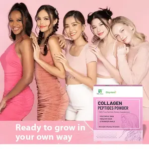 Kollagen peptide Pulver Vitamin C Haut aufhellung Glühendes Licht Protein pulver mit Kollagen FÜR Haar Haut nägel - Product Image 5