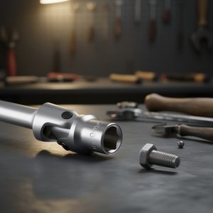 Llave en T magnética Fervi con punta hexagonal de 10 mm para trabajos de fijación de precisión - Product Image 3