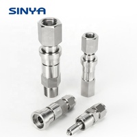 Adaptateurs de tubes à accouplement rapide, Type Swagelok, 316 SS