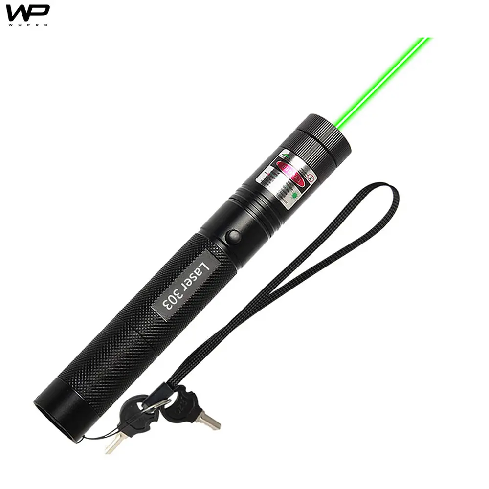 Wupro 303 laser pointers led flashlights presenter laser pen pointer