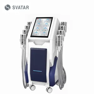 Svatar Verticale Cryotherapie Afslankmachine Voor Full-Body Cryo Pads Bevriezen Vetreductie Body Contouren