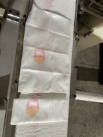 Machine à serviettes automatique durable de type kangourou, très vendue en Europe pour les chaînes de restaurants, avec moteur et engrenage, haute vitesse 200-400 pièces/min