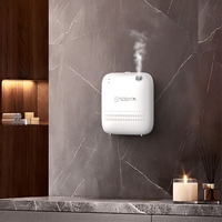 Diffuseur d'huiles essentielles intelligent, électrique, à piles, compact, en plastique, pour usage hôtelier, triple sortie de brume, grand format commercial
