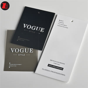 แท็กแขวนกางเกงยีนส์ทำจากกระดาษแข็งแบรนด์เสื้อผ้ากำหนดเองได้ - Product Image 6